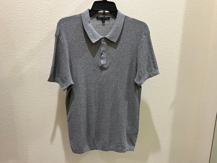 Monument Gray Neo Short Sleeve Polo