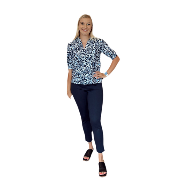 Jude Connally Calista Blooms Navy