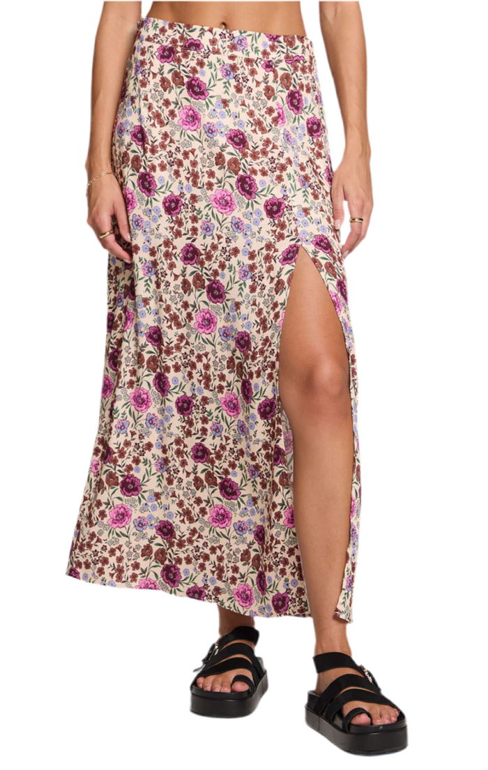 Saltwater Luxe Narissa Floral Midi Skirt