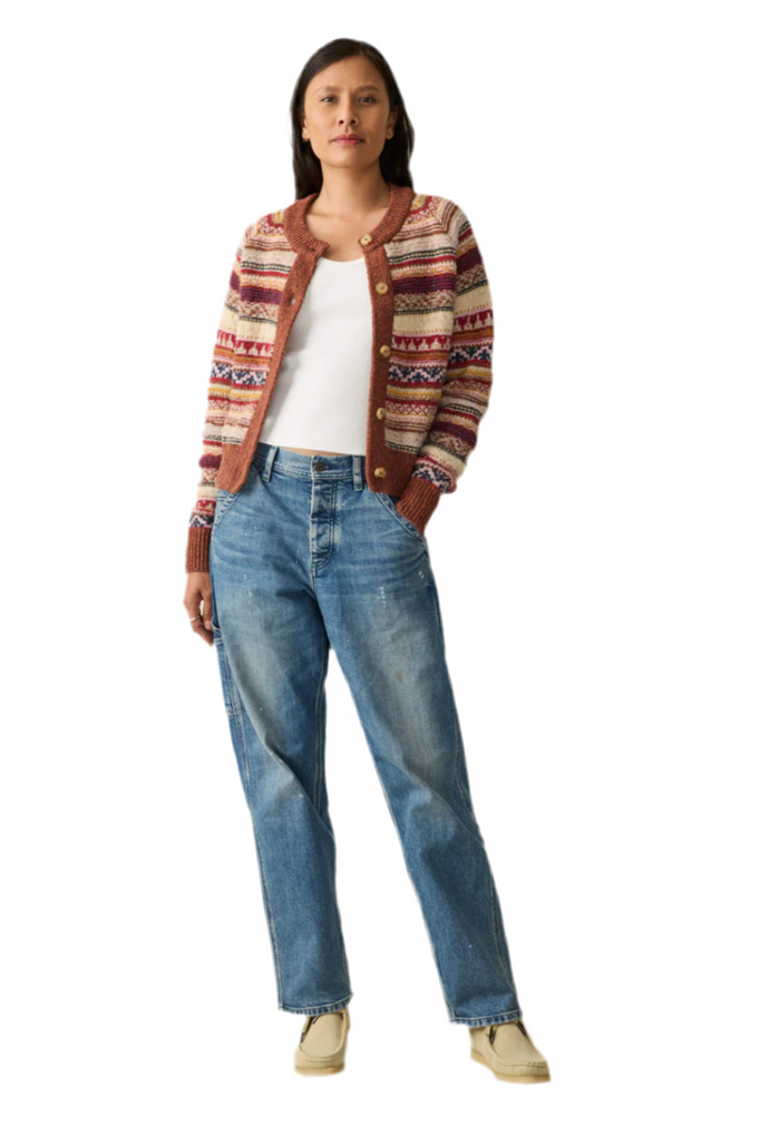 Faherty Marley Fairisle Cardigan