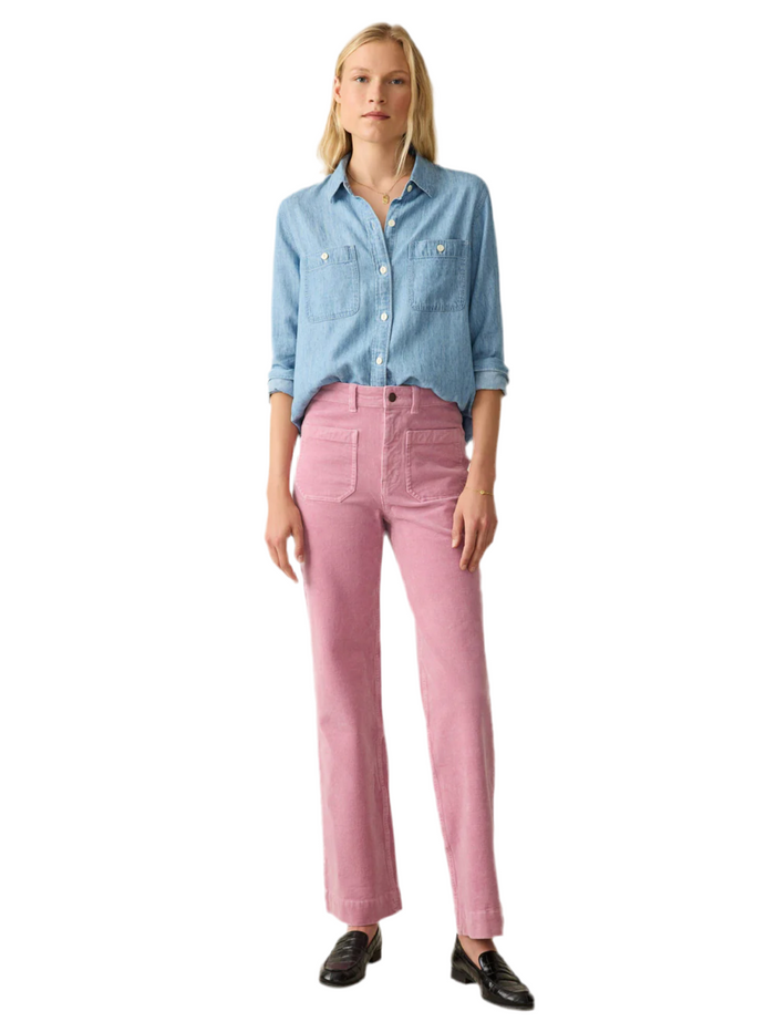 Faherty Softstretch Cord Flare Pant