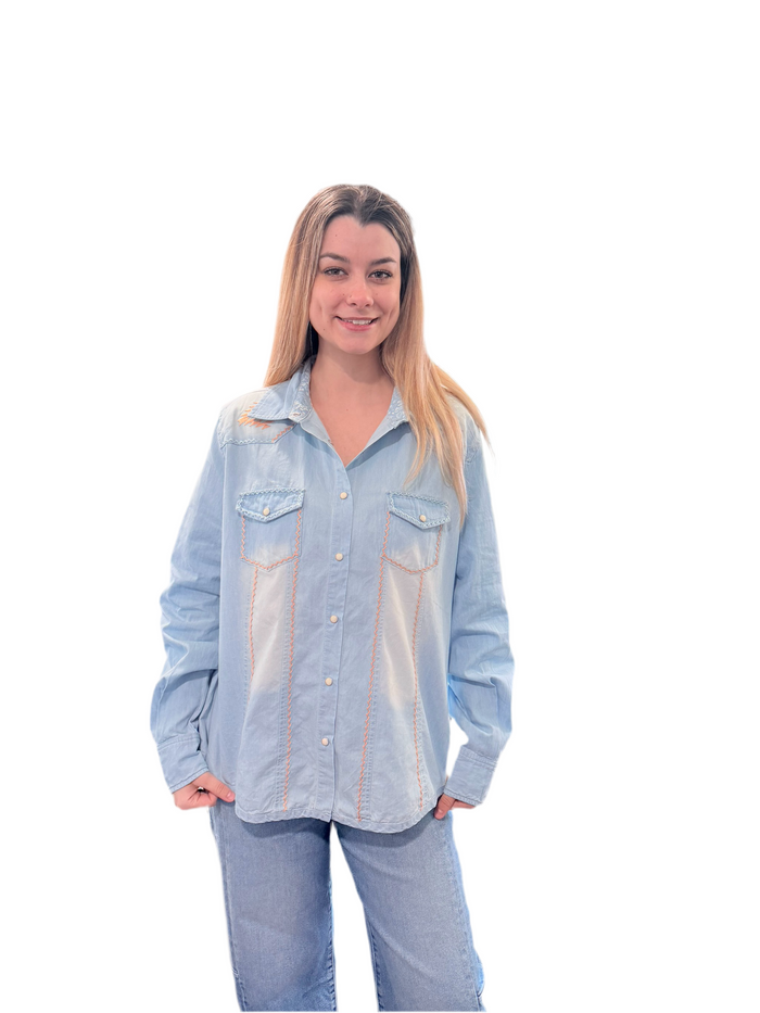 Tasha Polizzi Lottie Denim Shirt