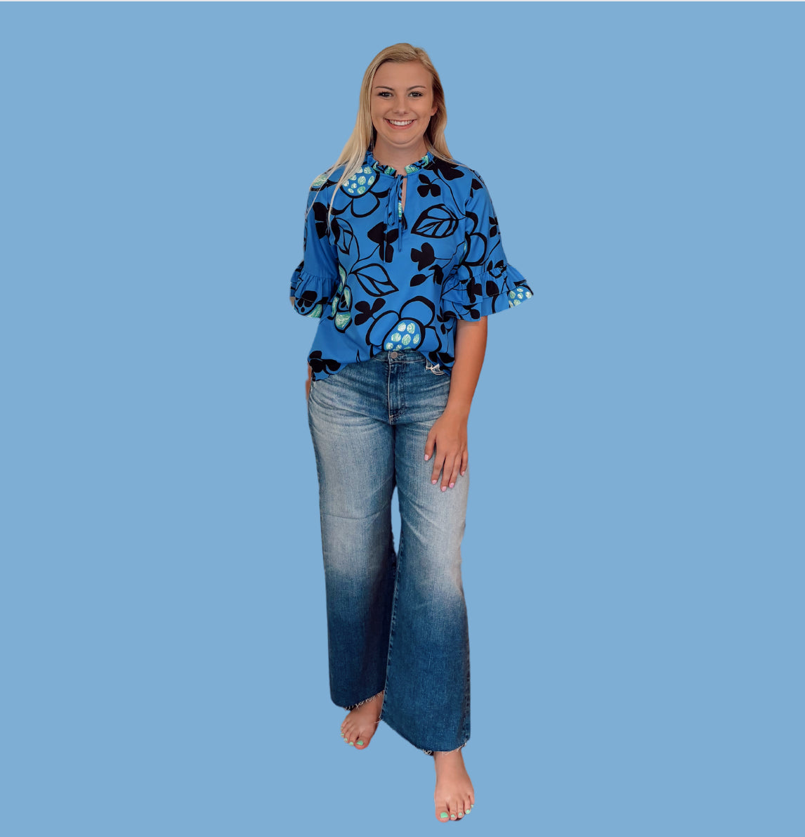 AG Saige Wide Leg Crop Pants
