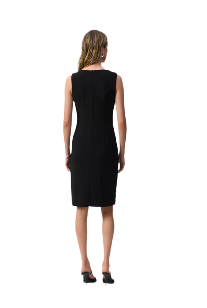Joseph Ribkoff Dot Print Sleeveless Dress