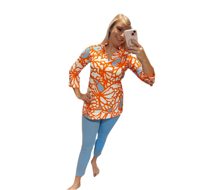 Jude Connally Lucia Ponte Pants - Bluebell