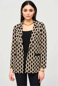 Joseph Ribkoff LDS Blazer Black/Gold