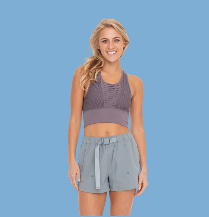 Laser Cut Seamless Top