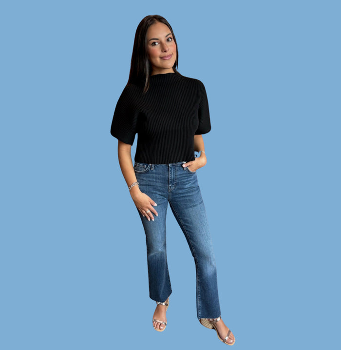 AG Farrah Crop Bootcut Jeans