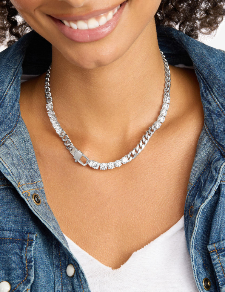 Melinda Maria Julian's Obsessed with Diamonds Necklace