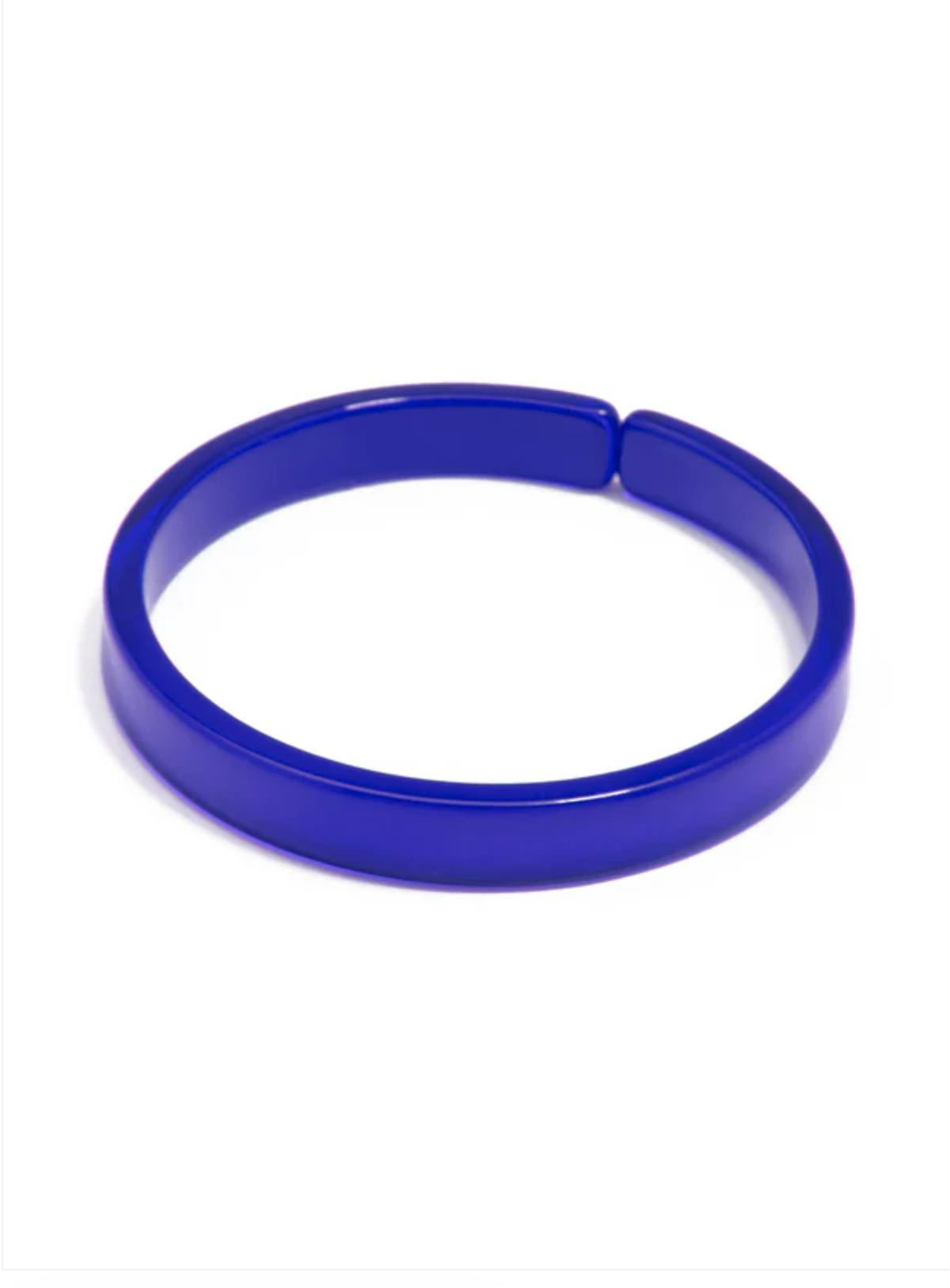 Laurie Resin Bracelet - Cobalt