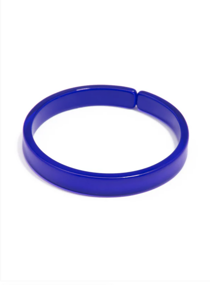 Laurie Resin Bracelet - Cobalt