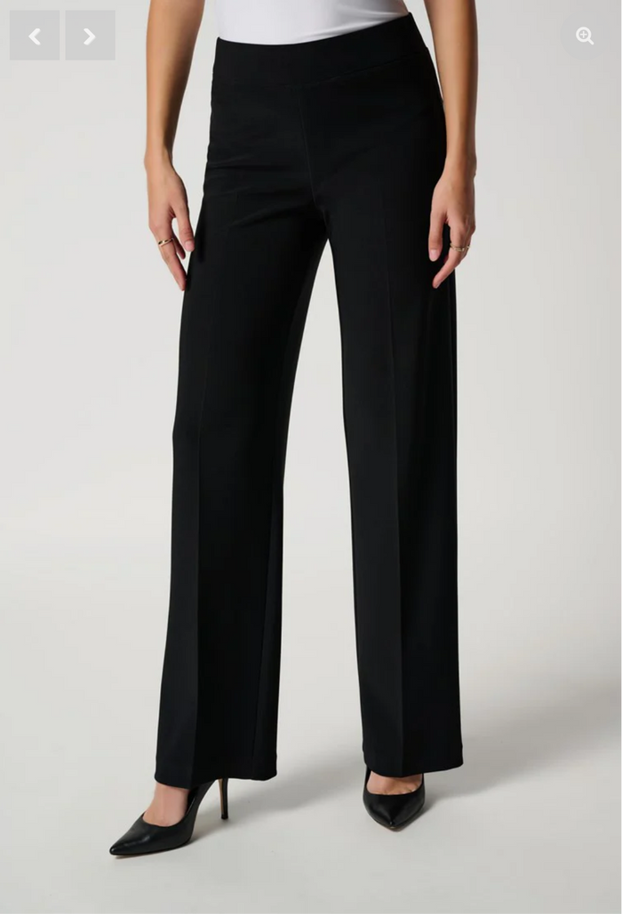 Joseph Ribkoff Wide Leg Black Pants