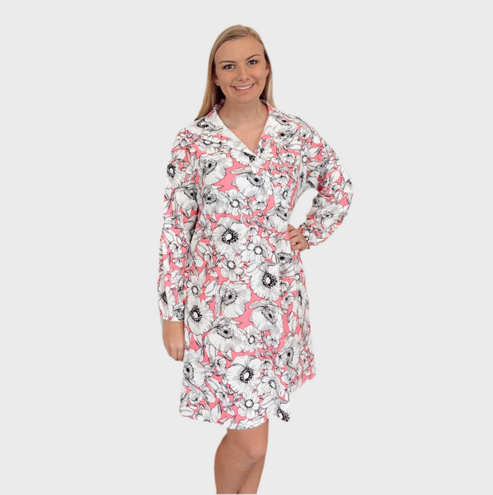 Jude Connally Florence Dress - Perennial Garden Peony
