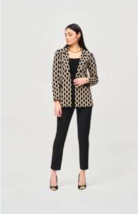 Joseph Ribkoff LDS Blazer Black/Gold