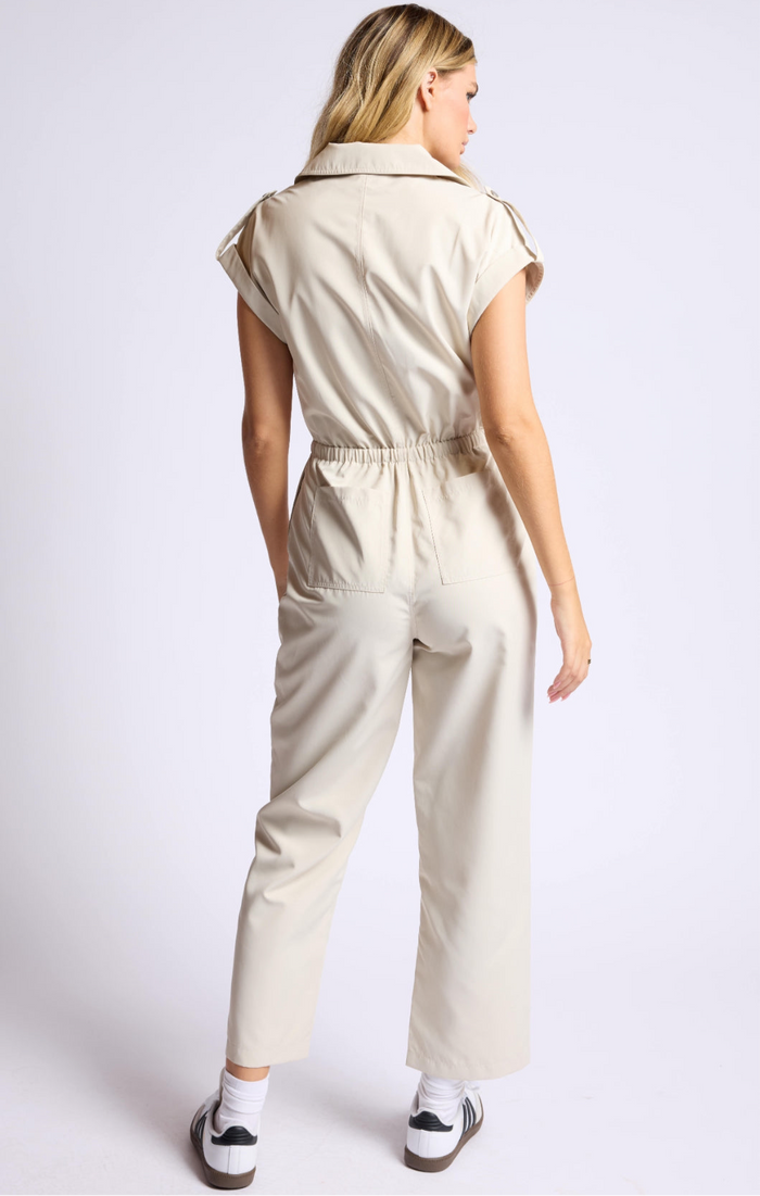 Sage The Label Zip Up Jumpsuit