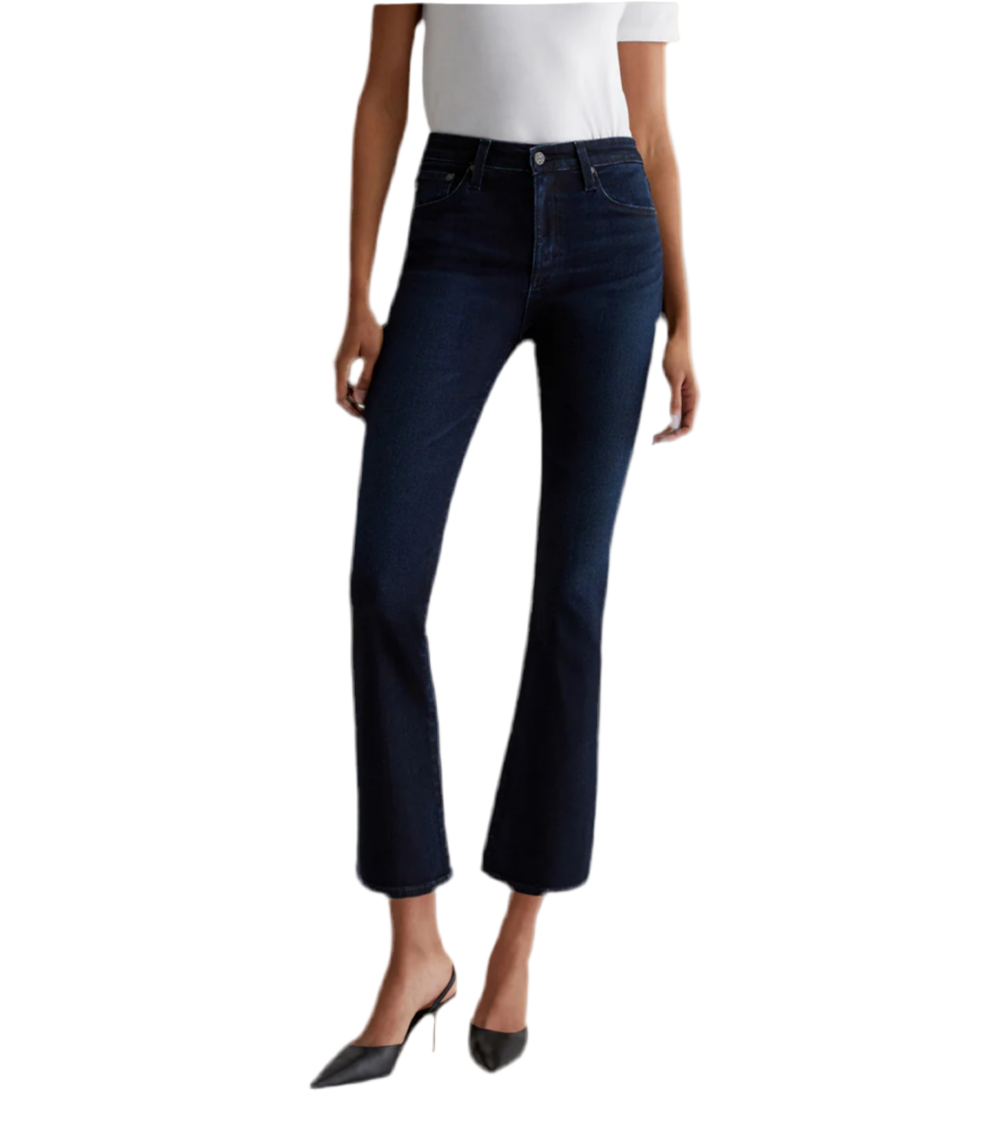 AG Farrah Boot Crop Jeans - 3 Yrs Berlin