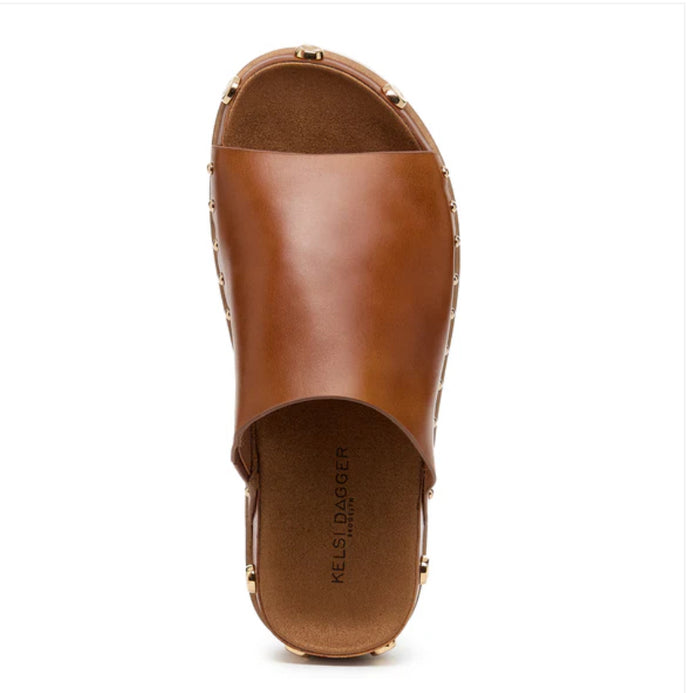 Kelsi Dagger Squish Fox Stud Slide Sandals