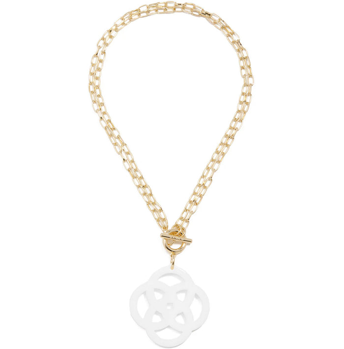 White Zenzii Necklace