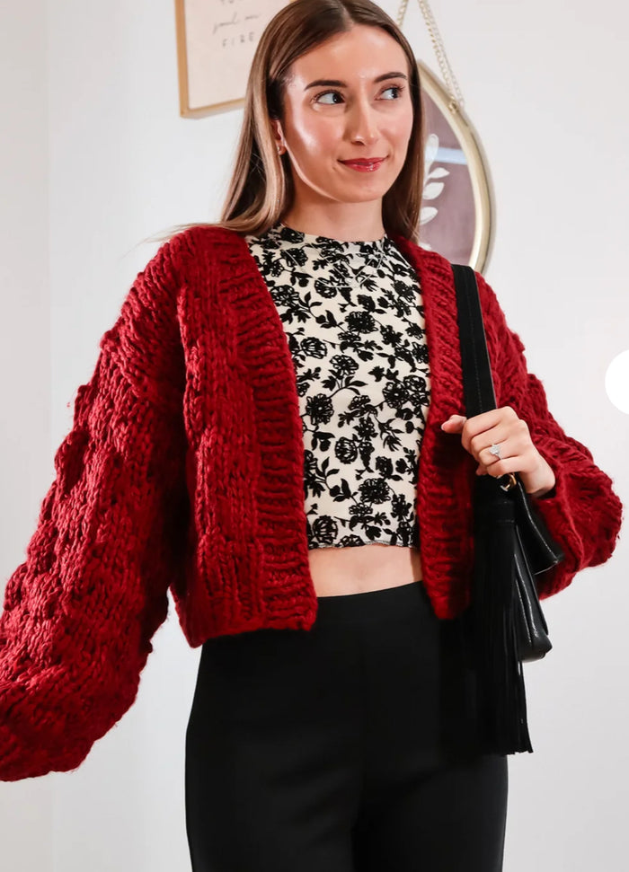 Sage The Label- This and That Chunky Cardi