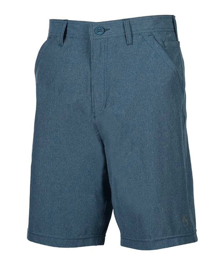 Hook And Tackle HI-Tide 4 Way Stretch Shorts- Blue