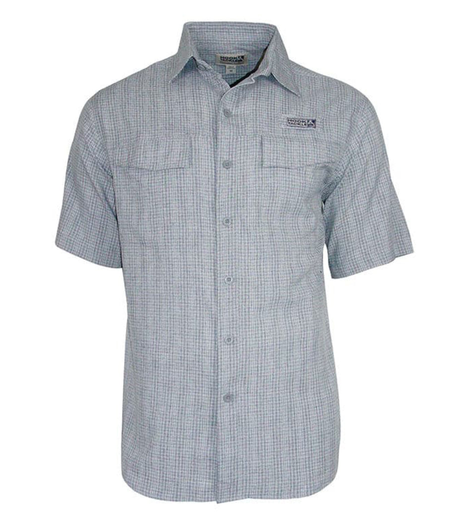 Hook and Tackle Vented Shirt- Graystone