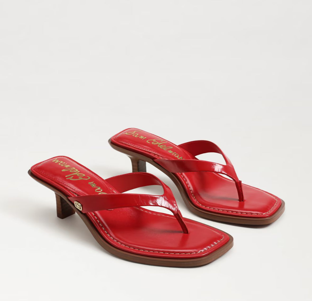 Dollie Red Thong Sandal