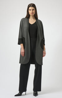 Joseph Ribkoff- Scuba Jersey Straight Cover-Up