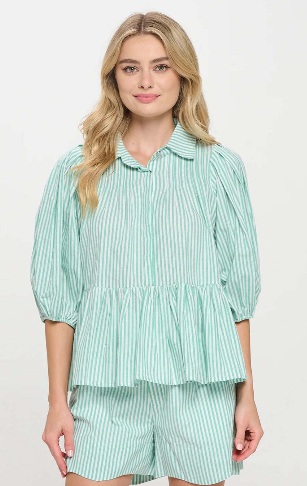 Mediterranean Stripe Top