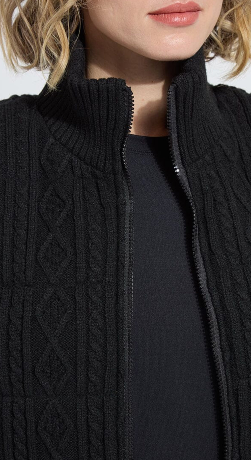 Lysse- Prudence Reversible Puffer Sweater Vest