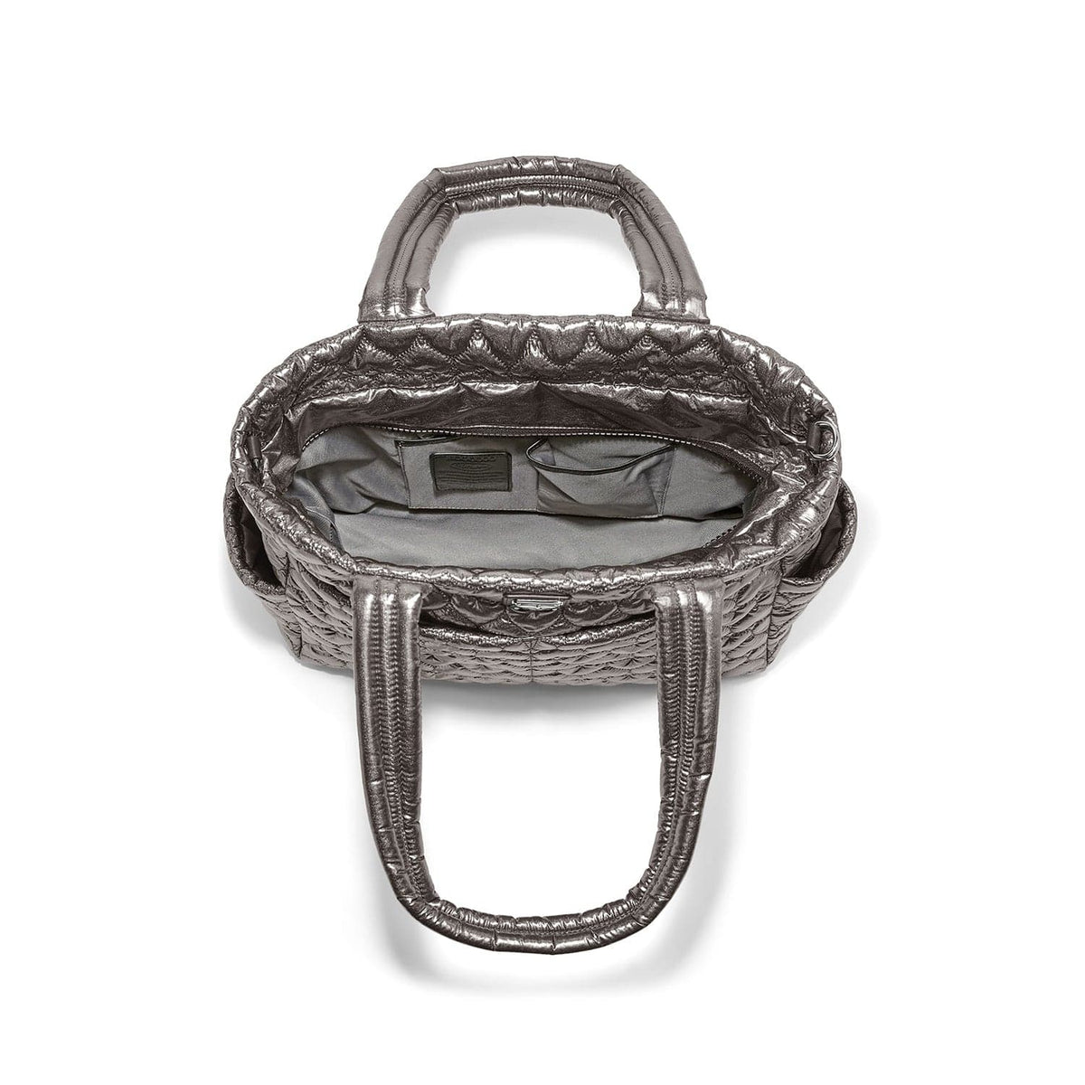 Pewter Metallic Kameron Utility Tote