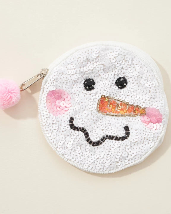 Snowman Coin Pouch