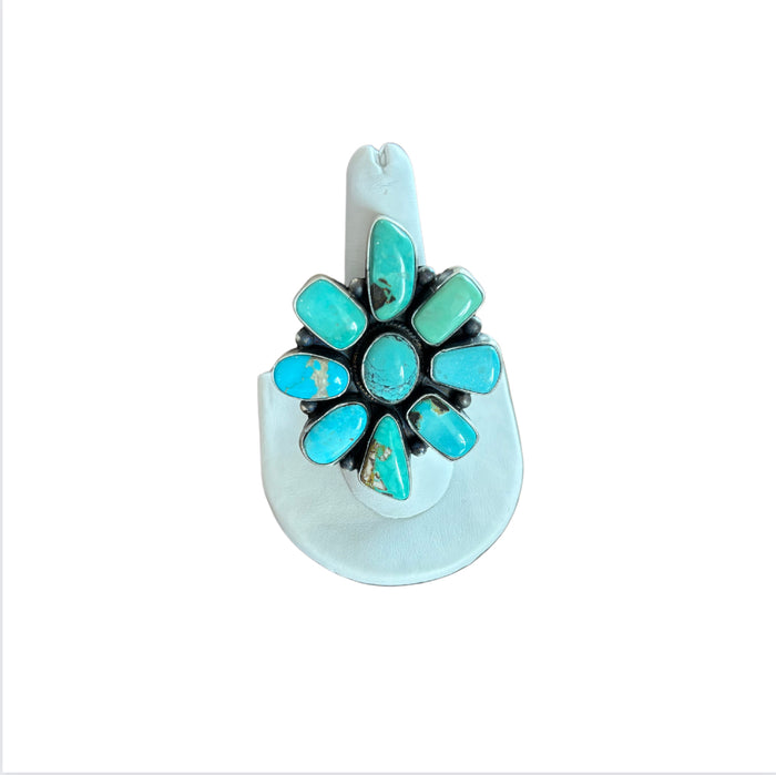 Sterling Silver/Turquoise Timothy Yazzie Ring