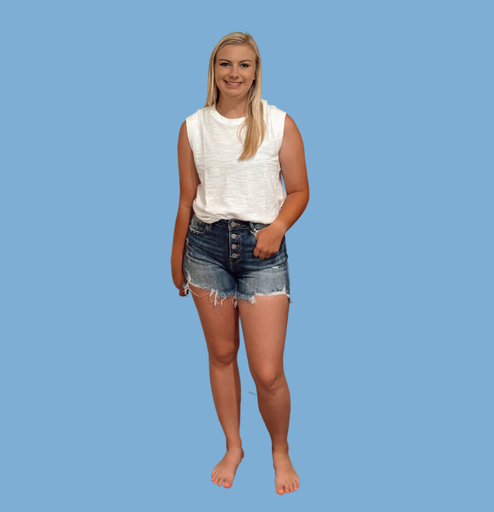 Faherty Slub Muscle Tank
