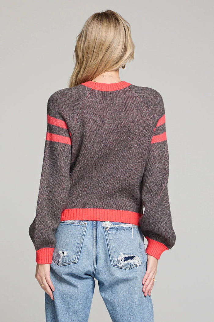 Long Sleeve Heart Sweater