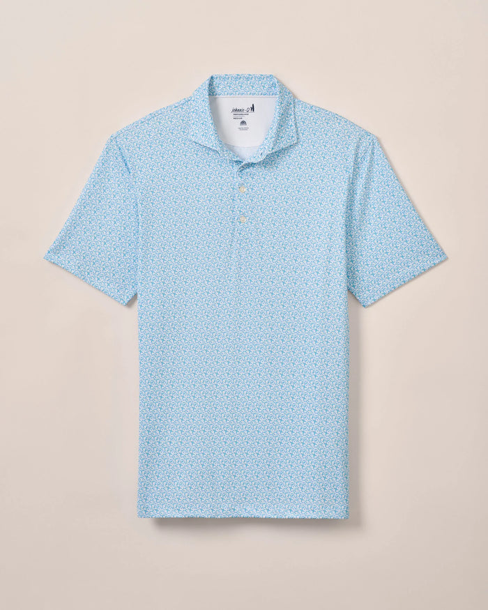 Johnnie-O Performance Jersey Polo - Springwood - Grotto