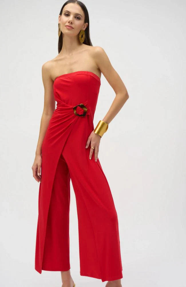 Joseph Ribkoff Red Jumpsuit