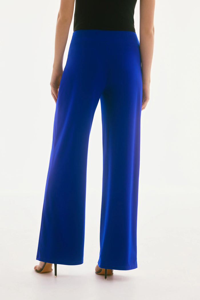 Joseph Ribkoff Signature | Wide-Leg Pants- Royal Sapphire