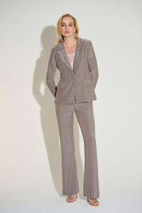 Joseph Ribkoff Signature | Novelty Knit Flared Pull-On Pants