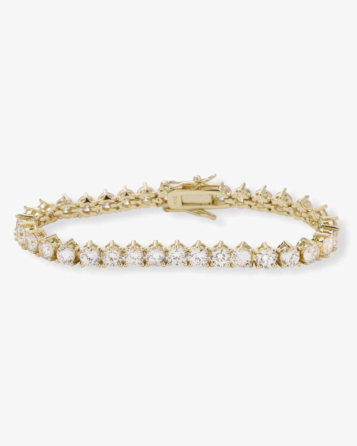 Melinda Maria Mama Not Your Basic Tennis Bracelet - Gold