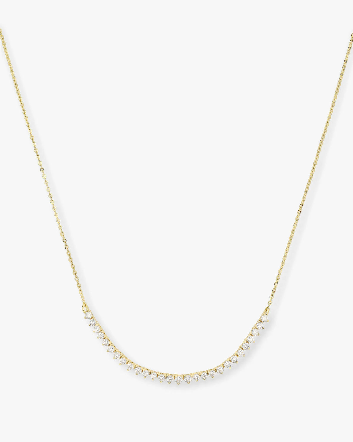 Melinda Maria Not Your Basic Tennis Necklace - Gold