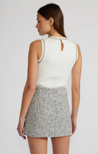 Giana Crystal Trim Top