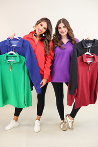 Miley Quarter Zip Pullover