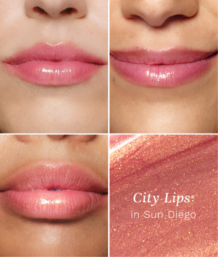 City Lips Plumping Lip Gloss- Sun Diego