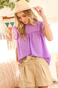 High-Rise Waist Tie 100% Cotton Shorts