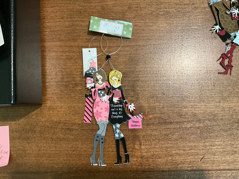 Girl Holidays Ornament