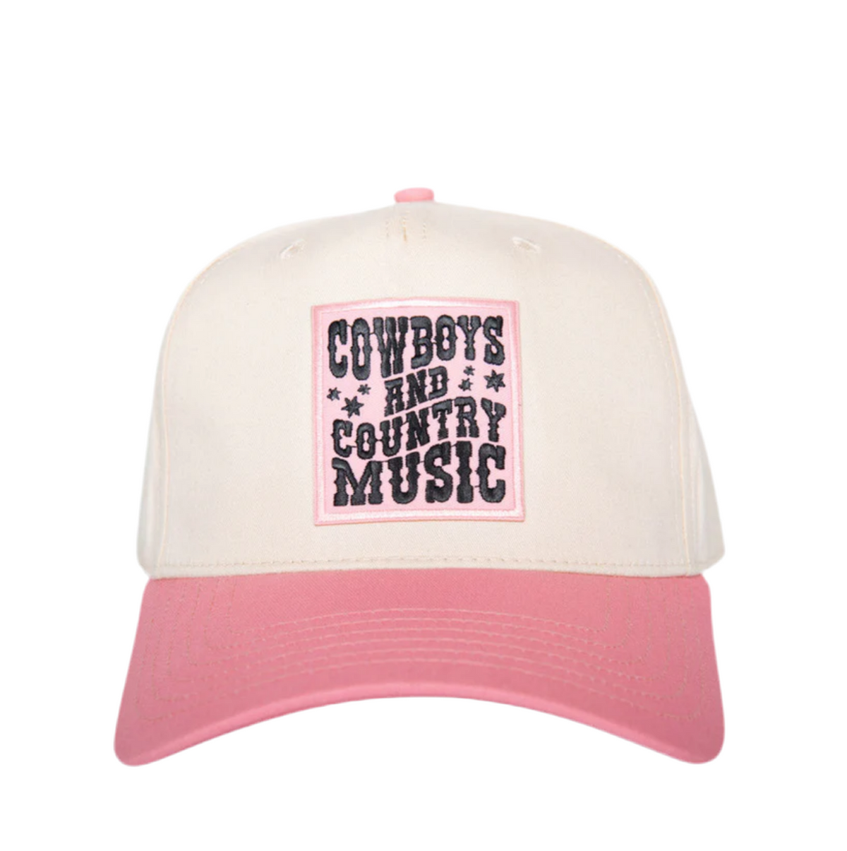 Cowboys and Country Music Patch Hat