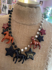 Arizona Horse Necklace-Western:Dopamine 