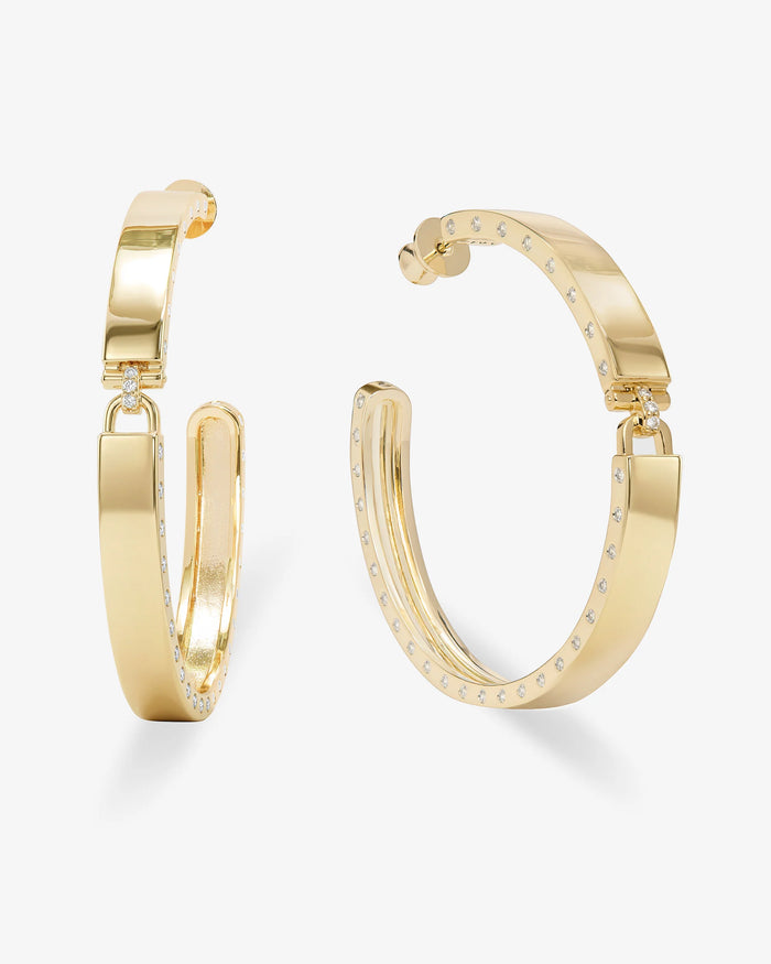 Ashley Lock Hoops 2”