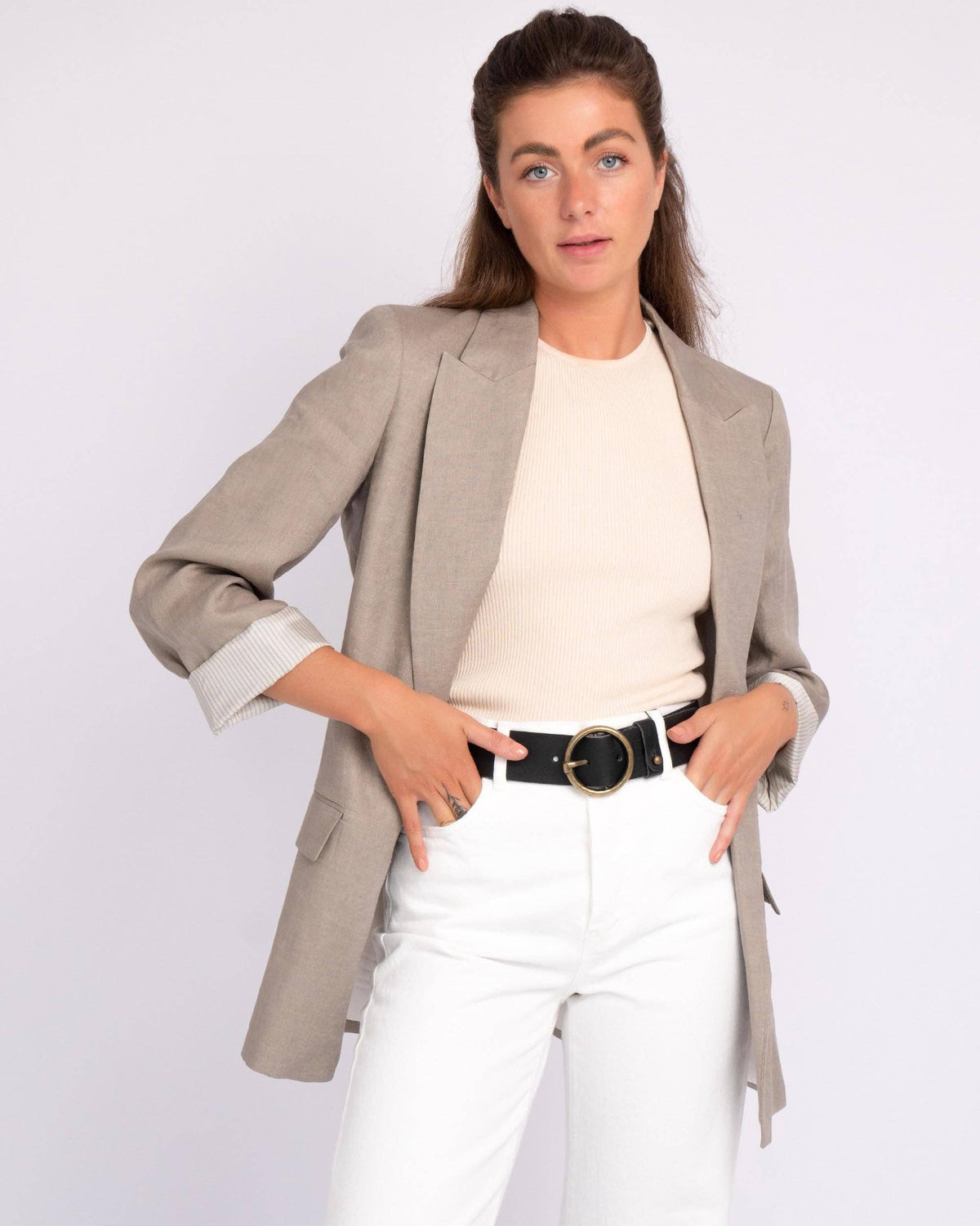 Pip 2.0 | Vintage Full-Grain Leather Belt for Women