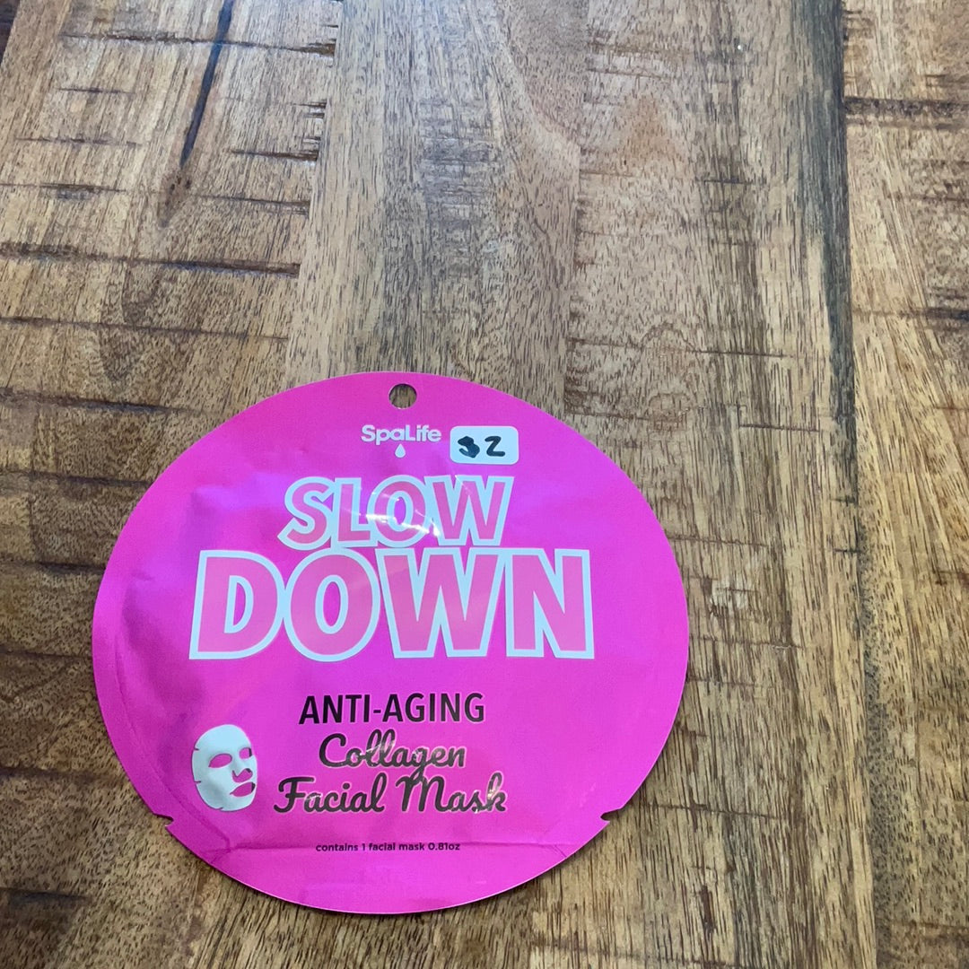 Slow Down Facial Mask